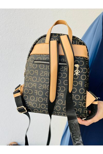 Çanta Trend Rucsac Polo Of Colors cu 9 compartimente cu curea de umar reglabila