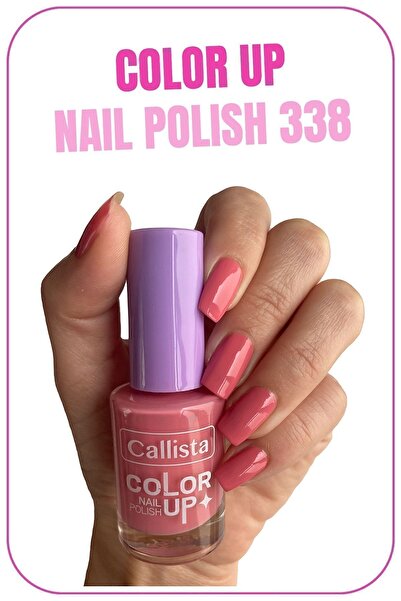 Callista Color Up Nail Polish Oje 338 Sugarcoat - Pembe