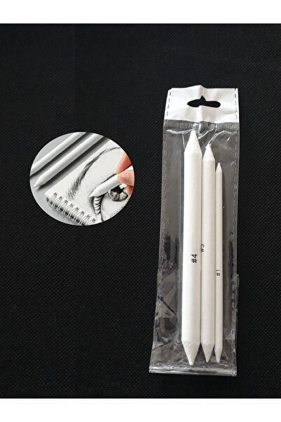 Samur Sanatsal Pastel Boya Dağıtıcı Kaynaştırma Kalemi - 3'lü Set