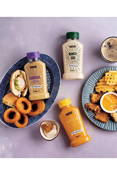 Harras Sos Paketi 3'lü Hardal Chipotle Ranch