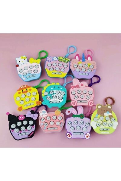 Doa Toys Işıklı Sesli Popit Oyuncak Eğitici Mini Oyun Konsolu Şeker Oyunu