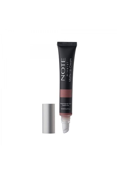 NOTE Mineral Matte Lip Cream Semi Matte Finish Liquid Lipstick 02 Nude Love - Nude