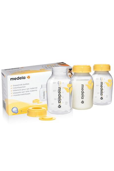 Medela زجاجة تخزين حليب الثدي 3 عبوات (150 مل)