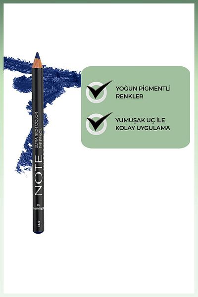 NOTE Ultra Rich Color Eye Pencil 10 Ultra Marine - Navy Blue