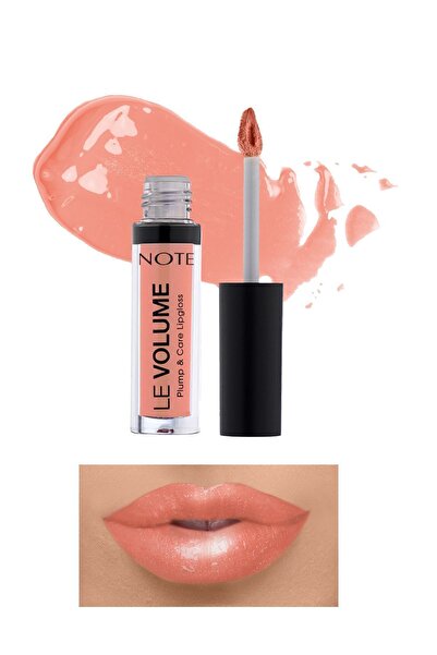 NOTE Le Volume Plump & Care Lipgloss Nemlendirici Dudak Parlatıcısı - 15 Peachy Drop - Nude