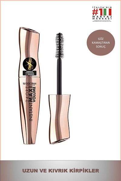 Deborah 24Ore Instant Max Volume Mascara in Ceramide