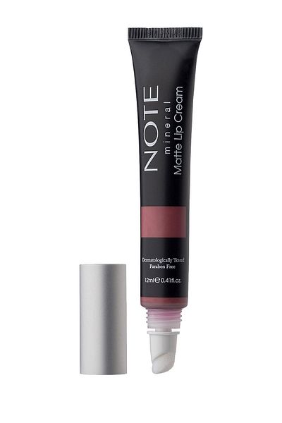NOTE Mineral Matte Lip Cream Semi Matte Finished Liquid Lipstick 04 Runway - Dark Pink
