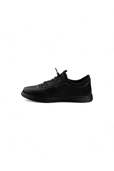Pierre Cardin 382003 Μαύρα Ανδρικά Δερμάτινα Παπούτσια - 45-47 Μεγάλο Μέγεθος