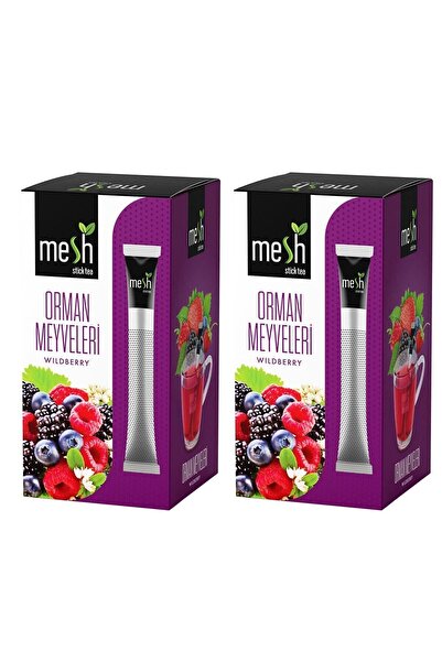 Mesh Stick Orman Meyveli Bitki Çayı Karışık Meyve Çayı 2 Paket Birarada