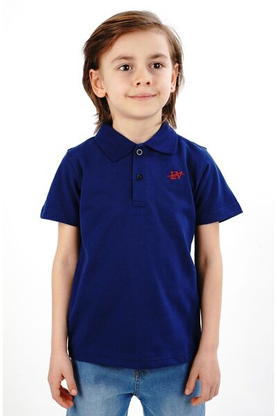 Lovella σχολικό μπλουζάκι με γιακά πόλο