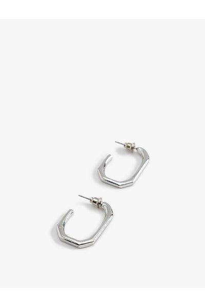 Koton Geometric Hoop Earrings