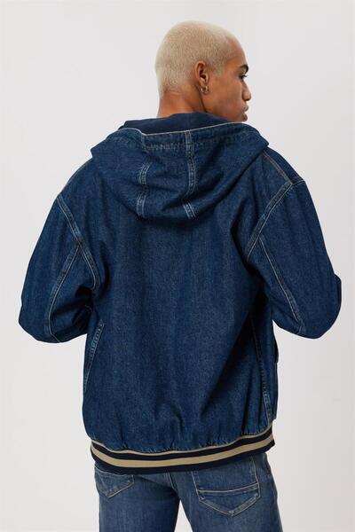 Lee Cooper Ходді Чоловічий 100% бавовна Джинсова куртка Денім