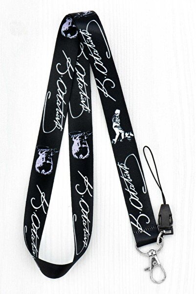 Apptakı Mustafa Kemal Atatürk Yaka Kartı Boyun Askı İpi Telefon Askı İpi - AS...