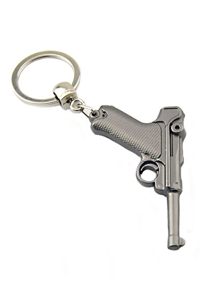 anahtarlıksepeti LGR-P8 Tabanca Silah Anahtarlık - Siyah Mat