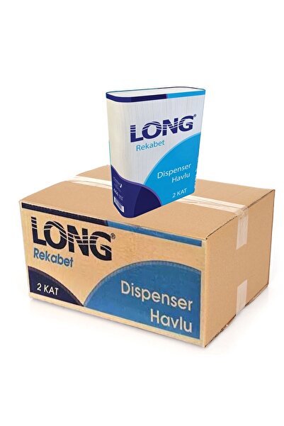 Long Rekabet Dispenser Havlu Z Katlama 110 Yaprak 12'li