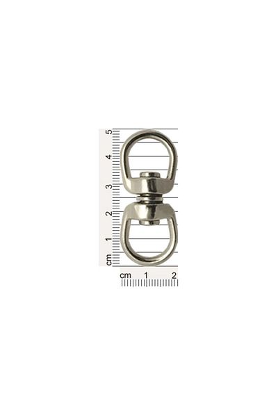 SAVEX Akz.018 Nickel Sprinkled Swivel - 11/0