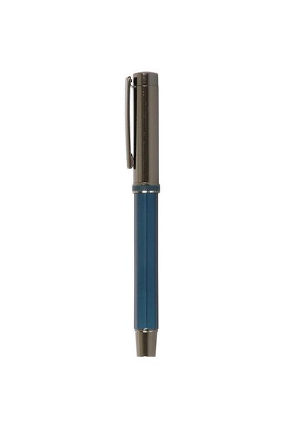 MR RZN STORE Navy Blue Rollerball Pen