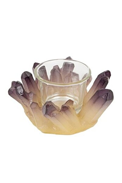 Vitale Dragon Dekoratif Ametist Mumluk 11x6 cm AK.ID0033