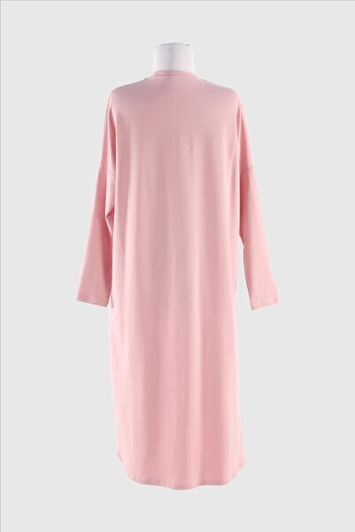 Plistre 2224_basic Uzun Kollu Tesettür Tunik