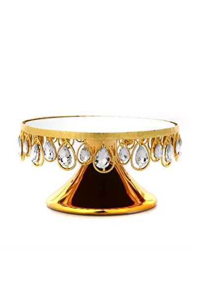 Vitale Nila Gold Ayaklı Tabak 22x11 cm AK.HQ0010