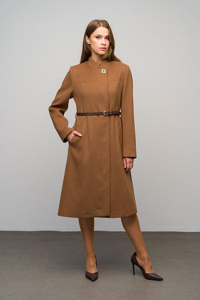 Olcay Palton brodat model TABA 3065 cu capse și accesorii pentru curele