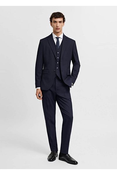 MANGO Man Παντελόνι Comfort Stretch Fabric Slim Fit
