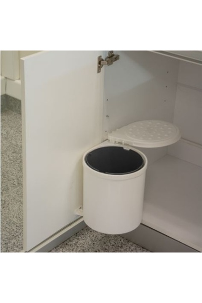Adilon Mesbin Çöp Kovası , Dolap Içi Kolay Çıkarılabilen, Kovalı 6 Lt. Beyaz