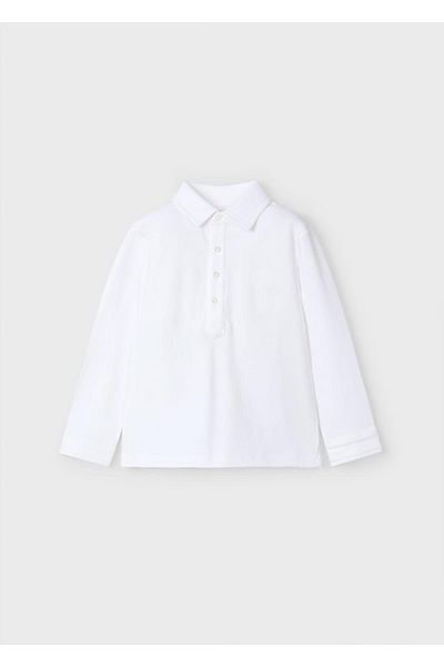 MAYORAL Μπλουζάκι Winter Boy's Long Polo Neck - Λευκό