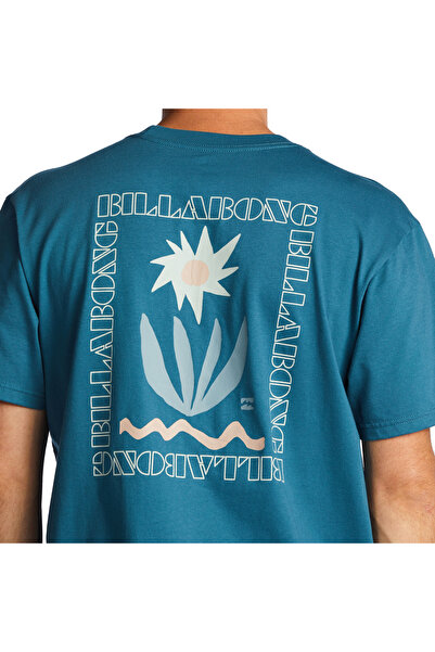 BİLLABONG Troppo Pkt Ανδρικό Μπλε Καθημερινό Στυλ T-shirt Abyzt01716-bll