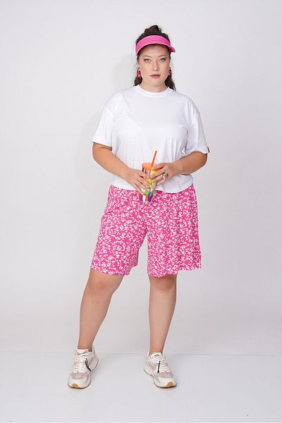Büyük Moda SHORT BASIC COTTON T-SHIRT