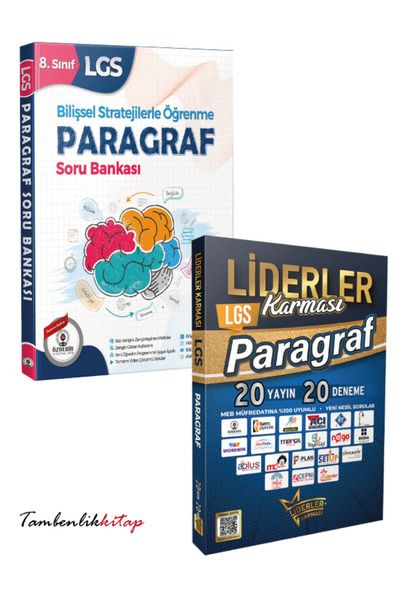 ÖZDEBİR YAYINEVİ 8.Sınıf LGS Paragraf Soru Deneme Seti