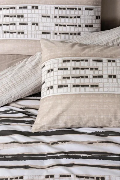 kapsulavm Line Nev Set Double Perry Beige
