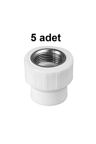 KALDE 20 Lik Iç Dişli Nipel Adaptör Rekor 20x1/2 Dışı Ppr Nipel 5 adet