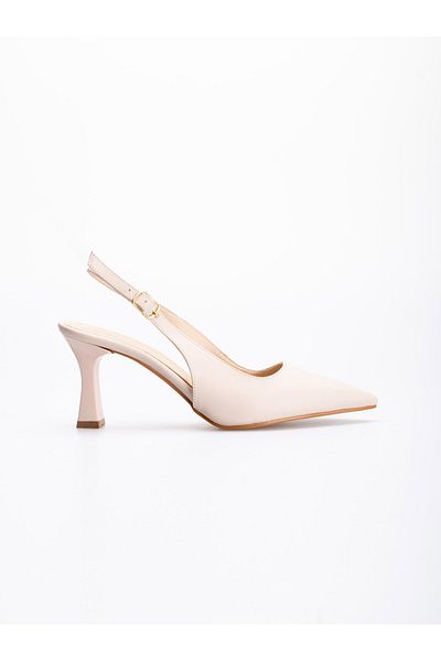 Serenity Cream Colored Women's Heeled Shoes - Tr150Y19F