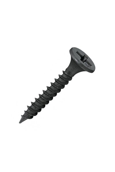 Adilon Siyah Sunta Mdf Vidası, 3,5x50 Mm. Havşa Başlı 50 Adet Vida