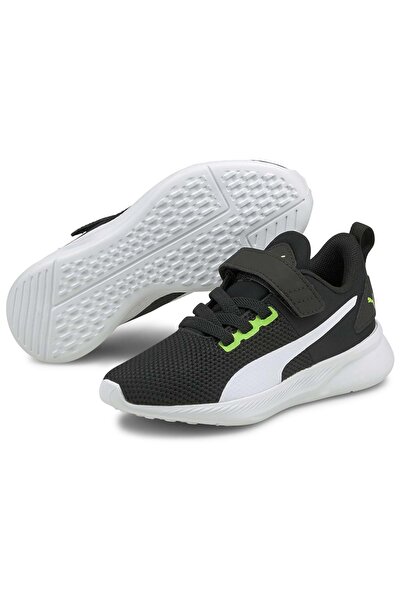 Puma Flyer Runner V Ps 192929 Kids Sneakers Black-White