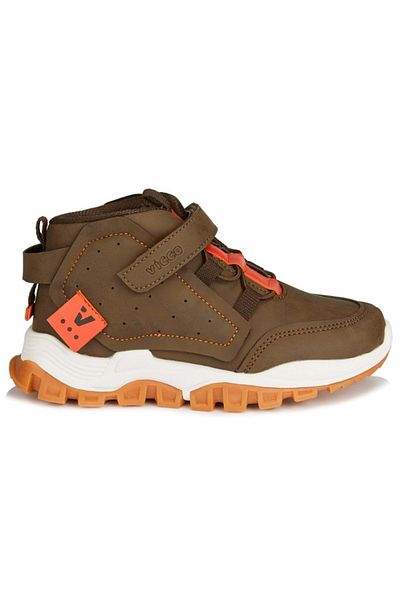 Kids Club Shoes Ορθοπεδικά Παιδικά Μποτάκια - Vicco Omega, Καφέ