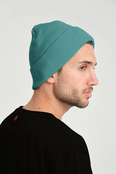 robanu Mint Green Unisex Knitted Basic Beanie
