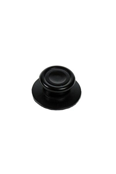 Ürkmez Ticaret Korkmaz Black Glass Pot Lid Handle