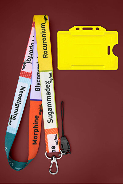 Apptakı Anestezi Boyun İpi Boyun Askı İpi Telefon Askı İpi Kartlık - ASS0273