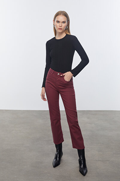 Mudo Crop Flare Fit Jean Pants