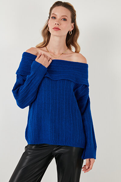 Lela Standart Fit Madonna Yaka Triko Kazak KAZAK 4615216