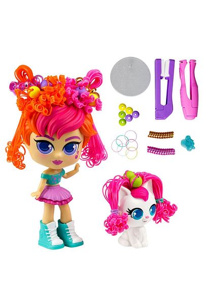 Silverlit Curli Girls Bebek Ve Hayvan 2'li Set - Mei Li Ve Lulu