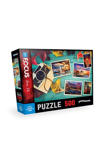Blue Focus 500 Piece Puzzle - Istanbul Photographer (ISTANBUL PHOTOGRAPHER)