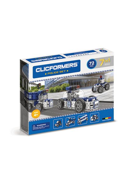 CLICFORMERS Police Set - 72 Parça
