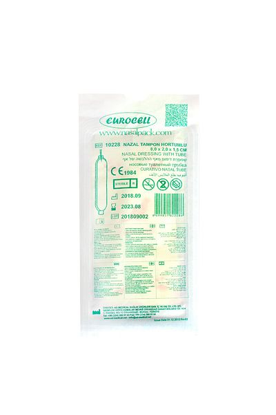 EUROCELL Nasal Tampon Inflating in Water