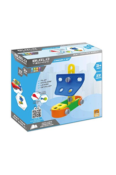 Roy Toy مركبات RoyToy المفككة - المراكب الشراعية (22 قطعة)