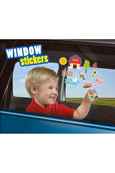 SES Creative Δημιουργικό Σετ - Αυτοκόλλητα Παραθύρου, Αγρόκτημα