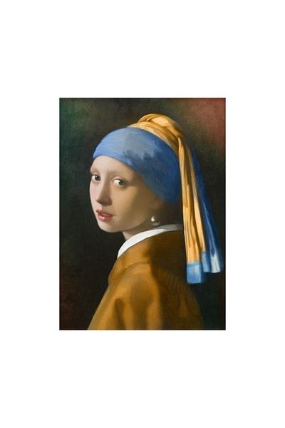 Blue Focus 1000 Parça Puzzle Girl With A Pearl Earring (İNCİ KÜPELİ KIZ)