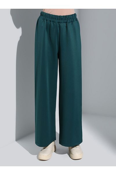 Refka Scuba Piping Detailed Double Tracksuit Set - Emerald Green - Refka